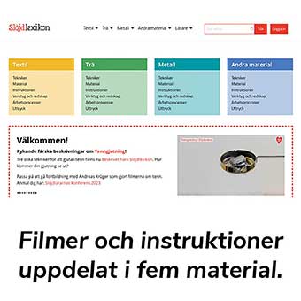 Bild på Slöjdlexikon